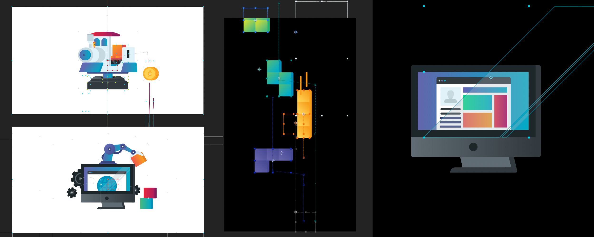 A behind the scenes look at the animation in After Effects